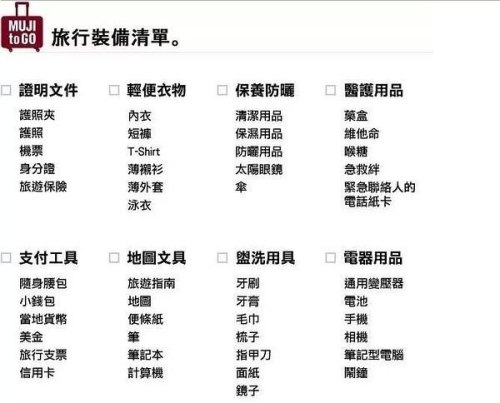 出去旅行 带少量物品选择什么？