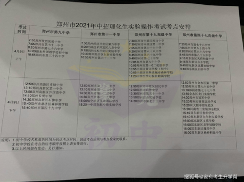 2021郑州哪些景点中考生免费吗？