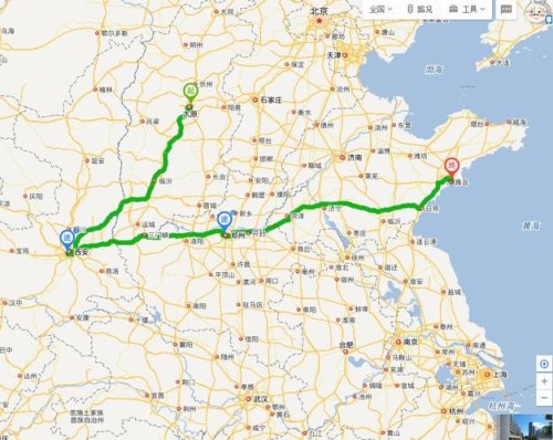 这两天准备去西安，和老公我们两个自己开车，求一个郑州到西安自驾游攻略，没有时间限制，谢谢？