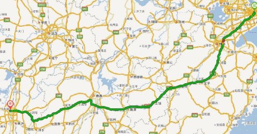长沙到上海要经过哪几个省？