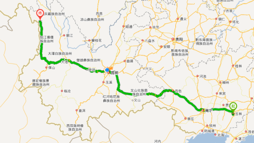 广西到云南自驾游7天最佳路线？