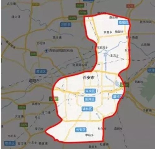 去西安自驾游住限行区外面那里方便？