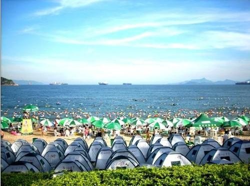 大梅沙附近哪里可以露营过夜？