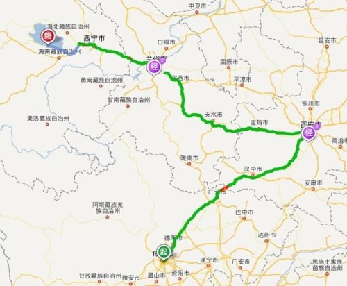 一家五口从成都出发，自驾去内蒙古，有什么好的路线推荐吗？