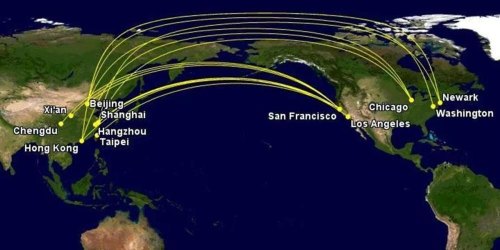 坐飞机从中国飞到美国要多久才到? 坐飞机从中国飞到美国要多久才到?
