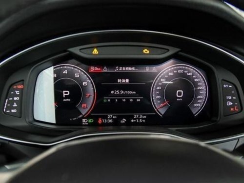 2023款奥迪a6怎么把高德地图投在仪表上？