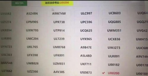 车牌尾号最吉利的数字5 车牌尾号最吉利的数字5