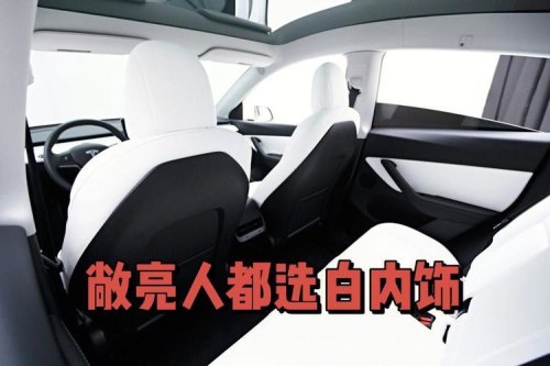特斯拉model y白色内饰值得选购吗？