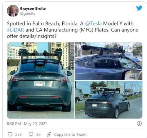 特斯拉modely毫米波雷达取消了吗? 特斯拉modely毫米波雷达取消了吗?