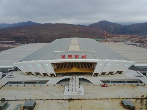 昆明南高铁站在哪里接人 昆明南高铁站在哪里接人