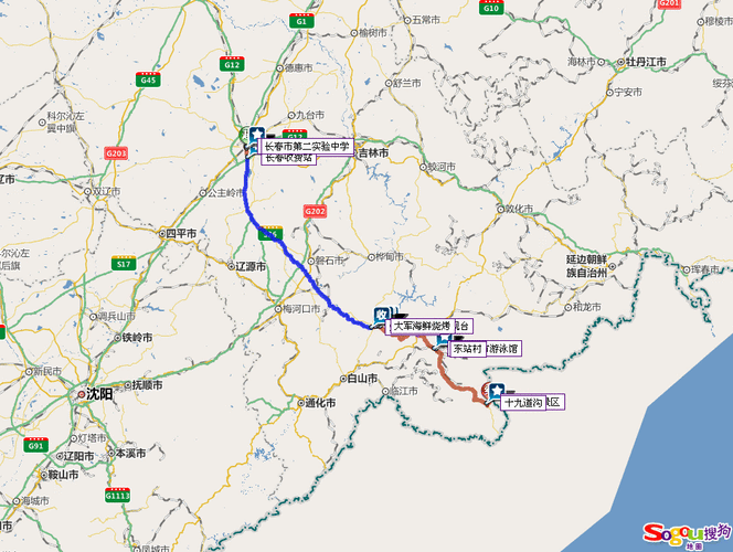 长春高铁去白山天池经过那里？