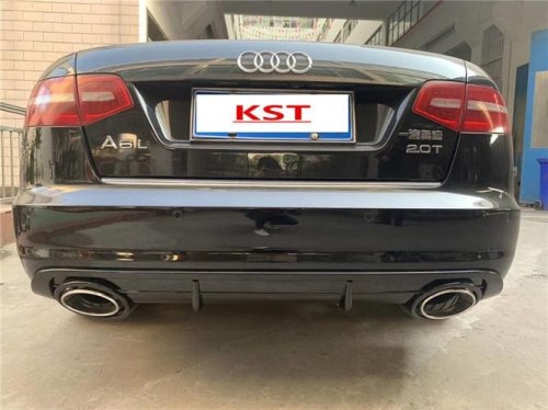 奥迪a6隐藏排气怎么改？