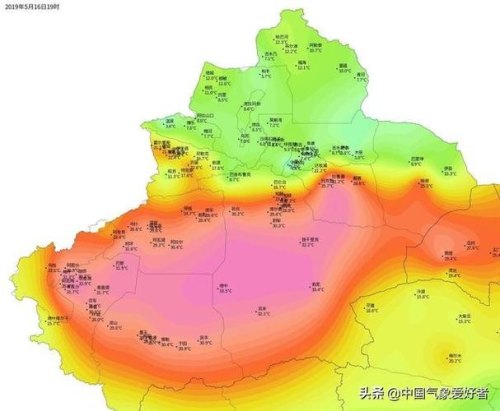 十月中旬新疆南部气温如何