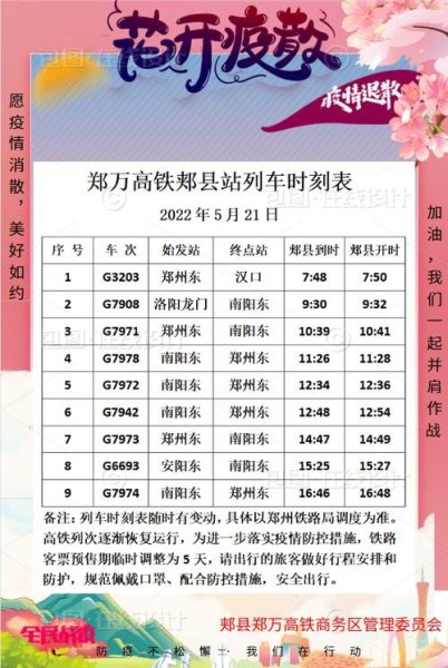 郑万高铁时刻表全程几小时