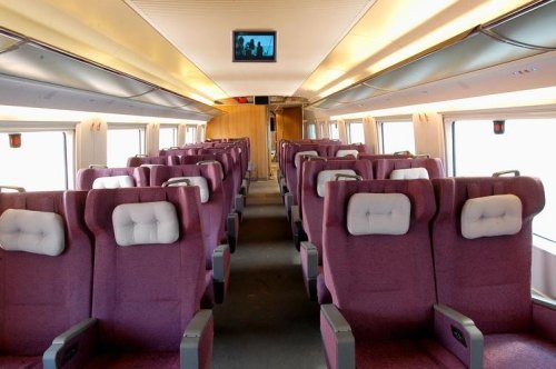 g开头高铁一等座是什么样的？