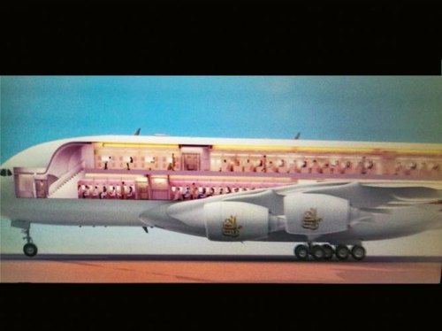 上下两层客机型号？