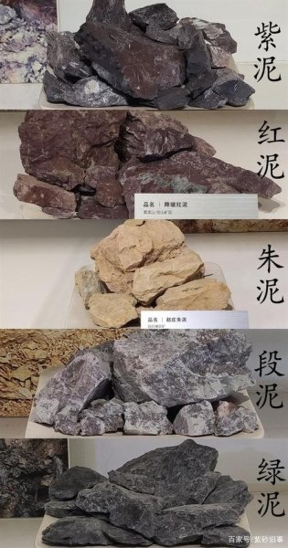 紫砂泥料的分类有哪些? 紫砂泥料的分类有哪些?