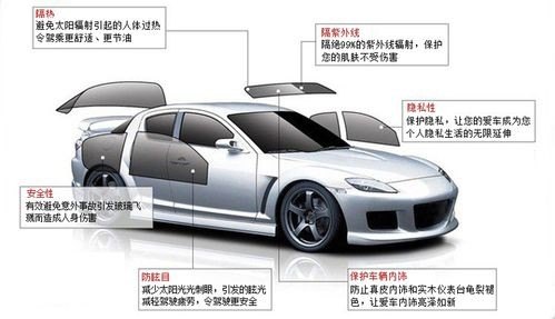 汽车贴膜哪些部位？