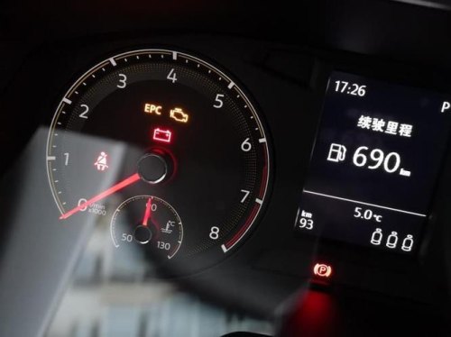 速腾加满油显示跑多少公里？