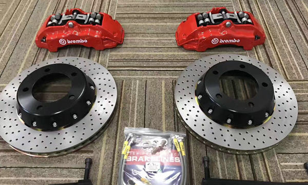 意大利Brembo 18Z款 前大6活塞刹车套件